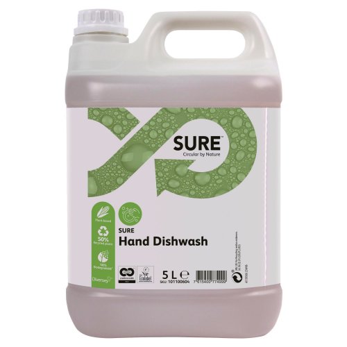 Käsiastianpesuaine Sure hand dishwash 5l, hinta 33,65€
