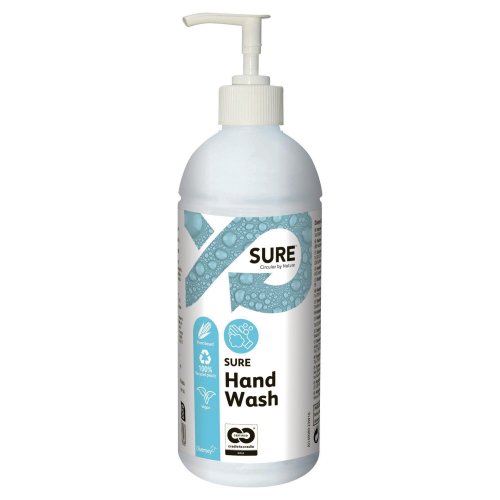 Käsienpesuneste Sure hand wash mieto 0,5l, hinta 8,67€