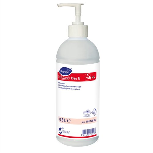 Käsihuuhde Diversey Soft Care Des 0,5l, hinta 10,33€