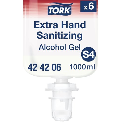 Käsihuuhde geeli S4 Tork Extra 1l 424206, hinta 16,63€
