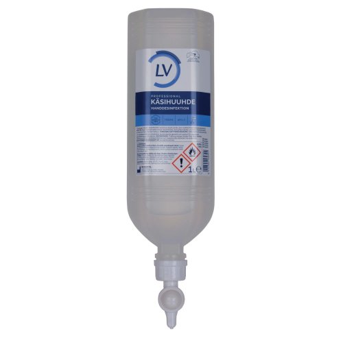 Käsihuuhde Lv 1l dispenso, hinta 12,84€