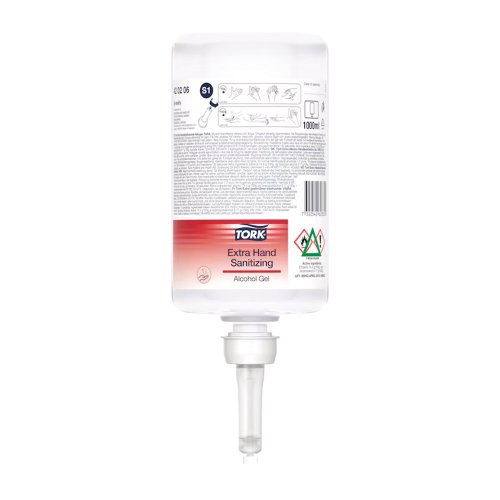 Käsihuuhde Tork 420206 geelimäinen s1 1l 6kpl, hinta 211,20€