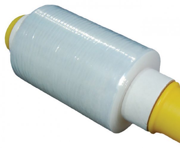 Käsikiristekalvo 100 mm x 100 m 22 my kirkas, hinta 1,35€