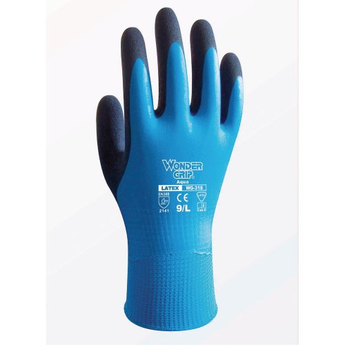 Käsine Wonder grip wg-318 aqua koko 9, hinta 3,94€