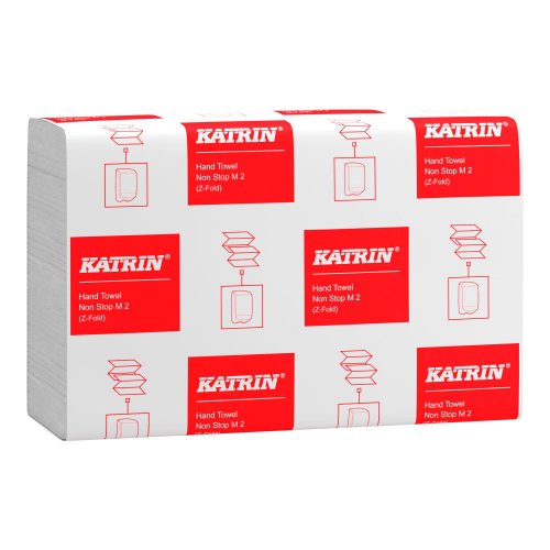 Käsipaperi Katrin 101153 m non-stop z-taitto 2-krs valkoinen 21kpl, hinta 47,02€