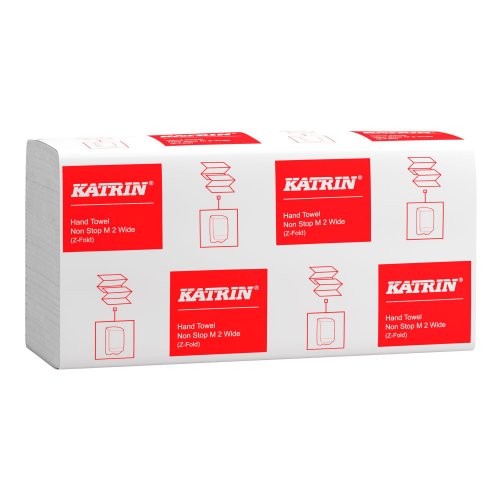 Käsipaperi Katrin 101306 non-stop m 2-krs z-taitto valkoinen 21kpl, hinta 56,06€