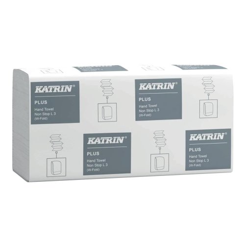 Käsipaperi Katrin 87099 plus non-stop l w-taitto 3-krs valk 21kpl, hinta 75,68€