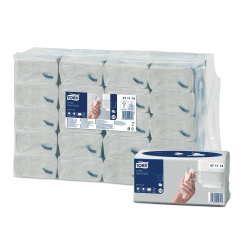 145328 Käsipyyhe Tork C-Fold H3 on 24x27,5cm kokoinen luonnonvalkoinen käsipyyhe H3-annostelijaan. Käsipyyhkeet toimitetaan pikaisesti 120 kappaleen erissä.