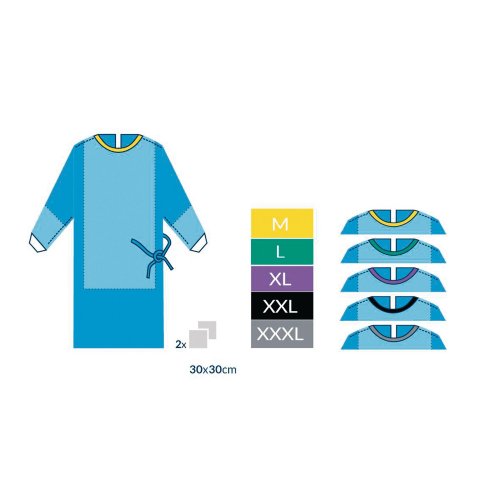 Käsipyyhe Alphatex steriili leikkaustakki vahva xl/ 25kpl, hinta 100,41€