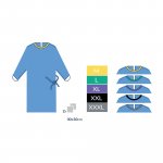 Käsipyyhe Alphatex sterilli leikkaustakki koko l / 25kpl