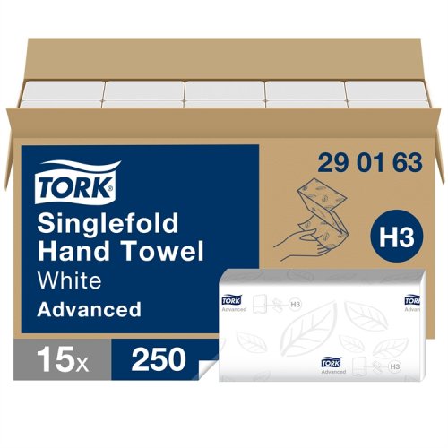 Käsipyyhe Tork Soft Singlefold H3 15 kpl 290163, hinta 90,56€