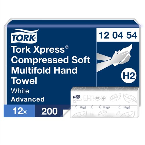 Käsipyyhe Tork Xpress Comp Soft Multifold H2 12 kpl 120454, hinta 60,98€
