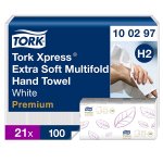Käsipyyhe Tork Xpress Extra Soft Multifold H2 21 kpl 100297