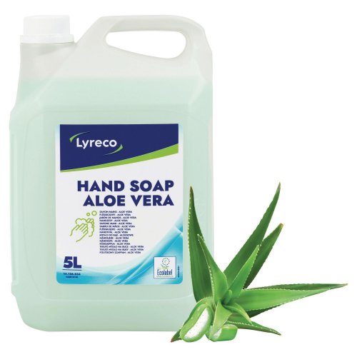 Käsisaippua Lyreco aloe vera 5l, hinta 23,55€
