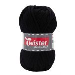 Käsityölanka Filzwolle musta 50g