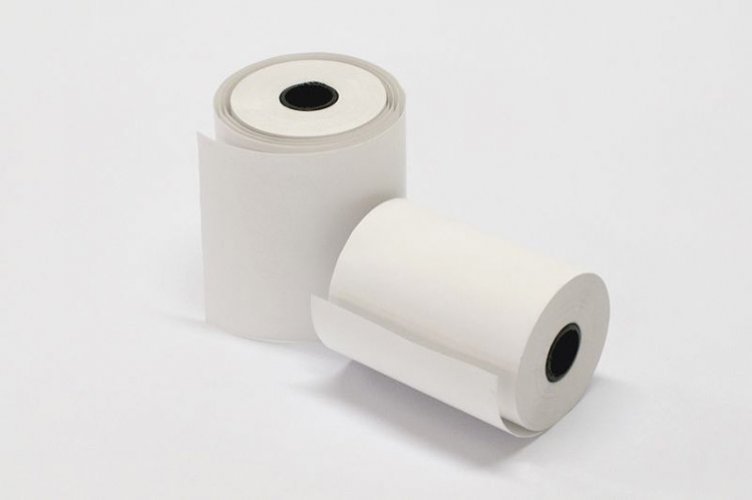 Kassakuittirulla Kassatieto 57 x 65 x12 mm 40 m puuvapaa, hinta 1,40€