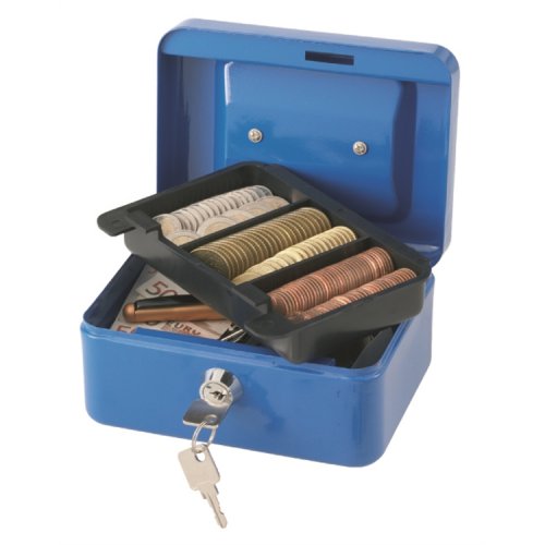 Kassalipas Q-CONNECT 255 x 200 x 90 mm sininen, hinta 19,52€