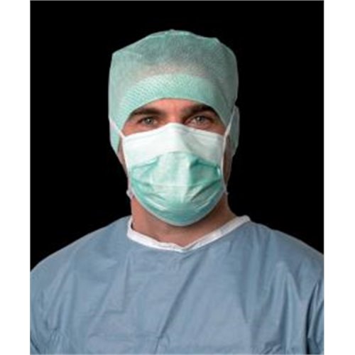 Kasvosuoja evercare Medical TYPE II Antifog vihreä /50, hinta 12,07€