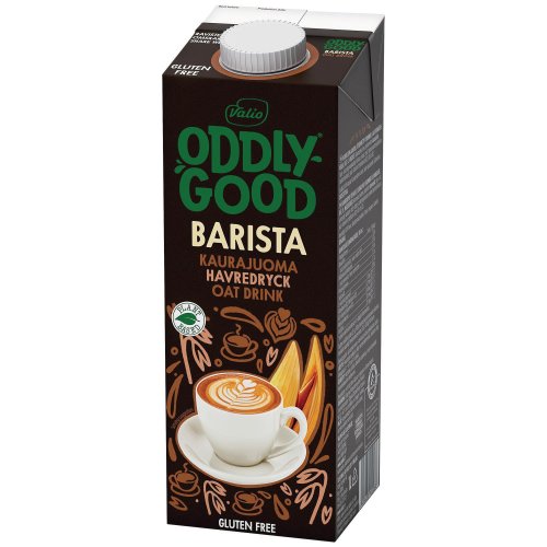 Kaurajuoma Valio oddlygood barista gluteeniton uht 1l, hinta 2,89€