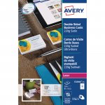 Käyntikortti Avery c32016 85 x 54mm satiini 220g 250kpl
