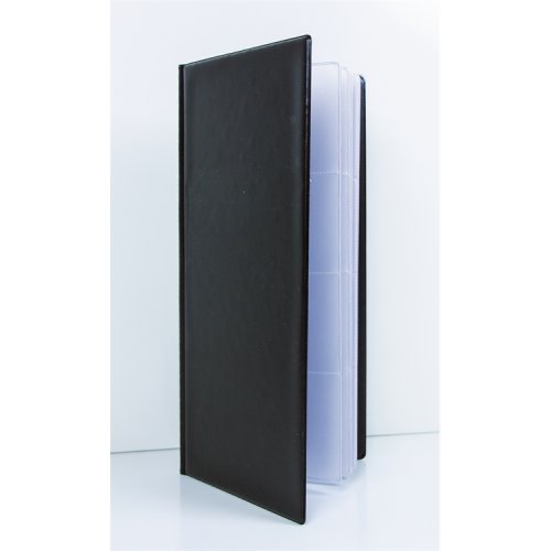 Käyntikorttikansio 96 kortille musta, hinta 10€