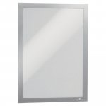 Kehys Durable 4882 duraframe itsekiinnittyvä a4 hopea 10kpl
