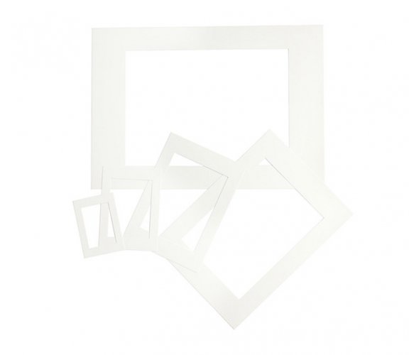 Passepartoutkehys A3-A7 valkoinen /25, hinta 4,46€