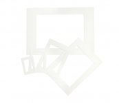 KEHYSLAJITELMA PASSEPARTOUT VALKOINEN/25