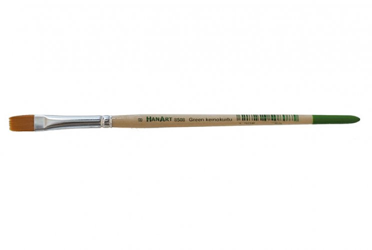 Keinokuitusivellin HanArt 5808 Green litteä 9 x 14 mm, hinta 2,85€