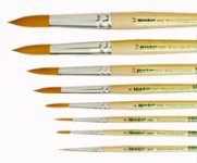 Keinokuitusivellin HanArt 5803 Green pyöreä 7 x 25 mm