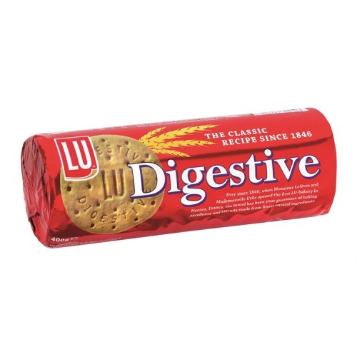 Keksi LU Digestive Classic 400 g laktoositon, hinta 2,65€