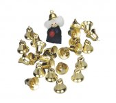 Kellot Playbox kokolajitelma 15-25 mm kulta /100