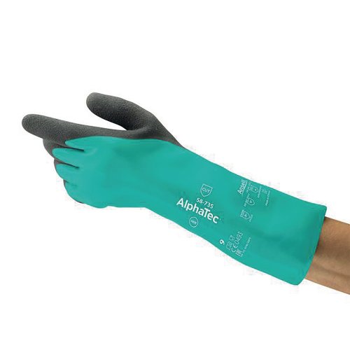 Kemikaalikäsine Ansell 58-735 alphatec viiltosuojattu koko 11, hinta 21,88€