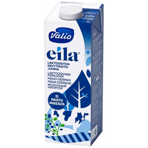 Kevytmaitojuoma Valio Eila laktoositon 1L UHT, hinta 2,68€