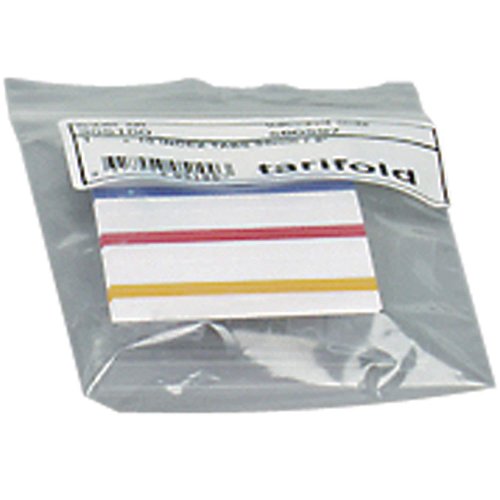 Kieleke Tarifold 50mm valkoinen/värikoodattu 10kpl, hinta 3,76€