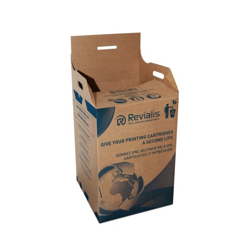 Kierrätyslaatikko laservärikaseteille (sis. palvelumaksun), hinta 39,99€