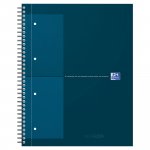Kierrevihko Oxford intern a4+/80 ruudutettu 5x5mm tummansininen