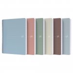 Kierrevihko Oxford office my recup a4/90 ruudutettu 5 x 5 mm värilajitelma