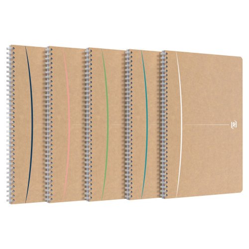 Kierrevihko Oxford touareg eko a4/90 viivoitettu värilajitelma, hinta 13,44€