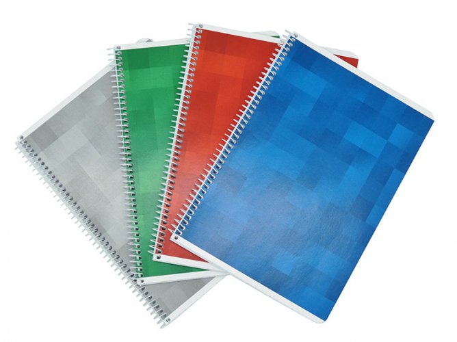 Kierrevihko Paperípiste A5/40 ruudutus, hinta 1,02€