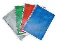 Kierrevihko Paperípiste A5/40 ruudutus