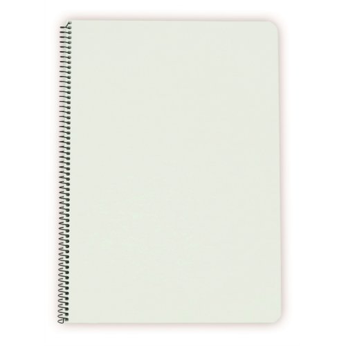 Kierrevihko Paperipiste A4/80 muovikantinen valkoinen, hinta 5,08€