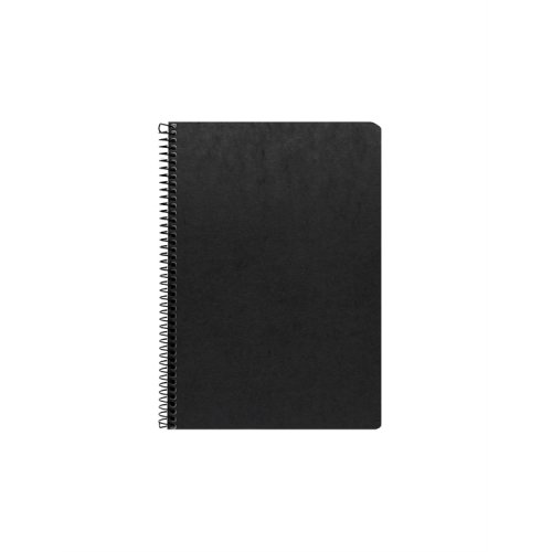 Kierrevihko Paperipiste A5/80 pahvikantinen musta, hinta 2,58€