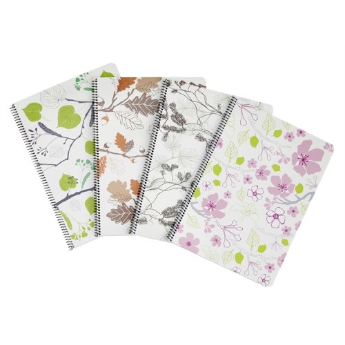 Kierrevihko Paperipiste Nature A5/80 värilajitelma, hinta 1,37€