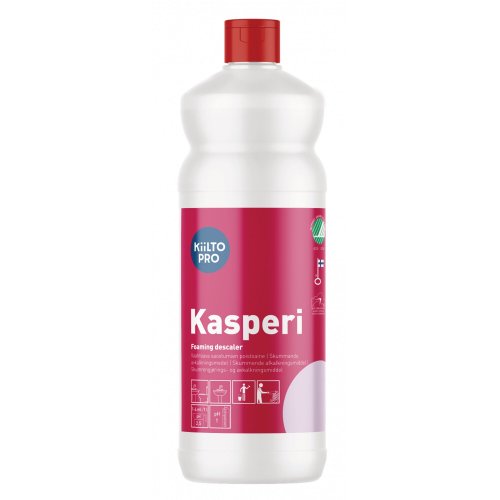 Kiilto pro kasperi saostumien poistoaine 1l, hinta 15,68€