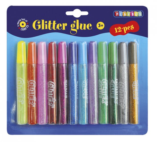 Kimalleliima Playbox 13 ml värilajitelma /12, hinta 3,89€