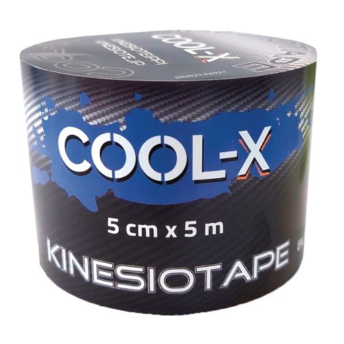 Kinesioteippi Cool-x musta 5cm x 5m, hinta 8,78€