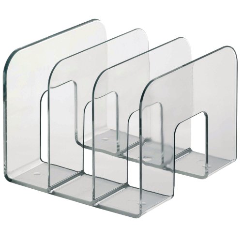 Kirjateline Durable 1395400 3-osainen 215x210x165mm kirkas, hinta 13,64€