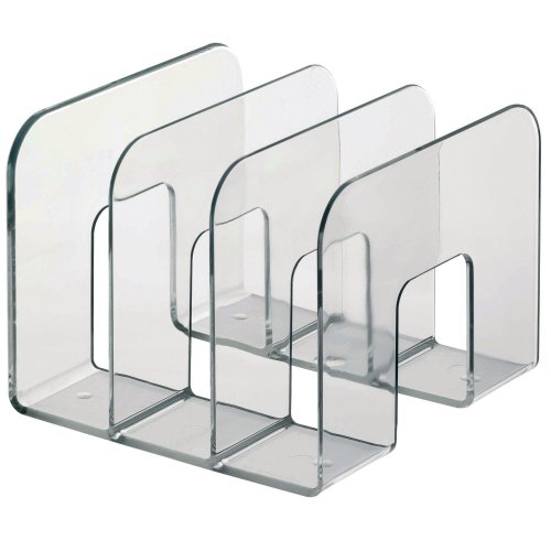 Kirjateline Durable 1395400 3-osainen 215x210x165mm kirkas, hinta 14,32€