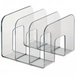 Kirjateline Durable 1395400 3-osainen 215x210x165mm kirkas